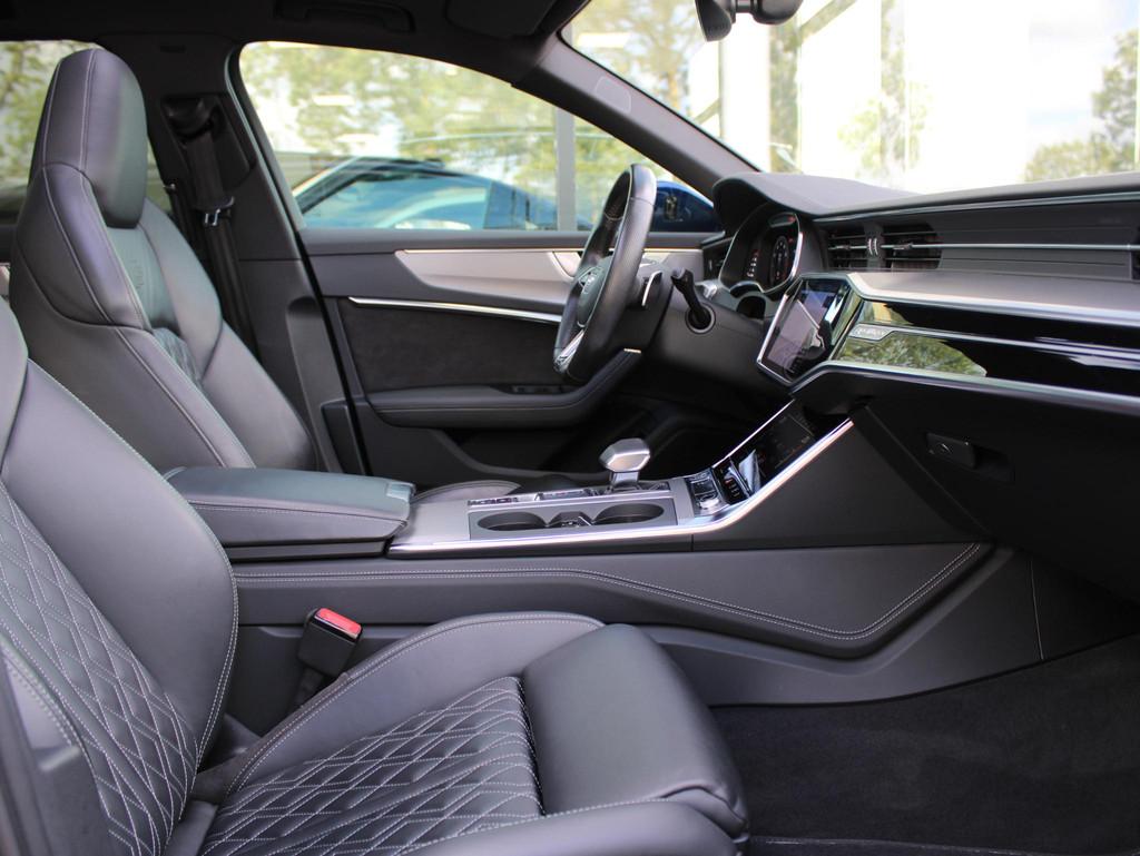 Audi A6 Avant 55 TFSI quattro Sport S line edition | Navi /, Auto's, Audi, 12 maanden, Gebruikt, 2995 cc, Blauw