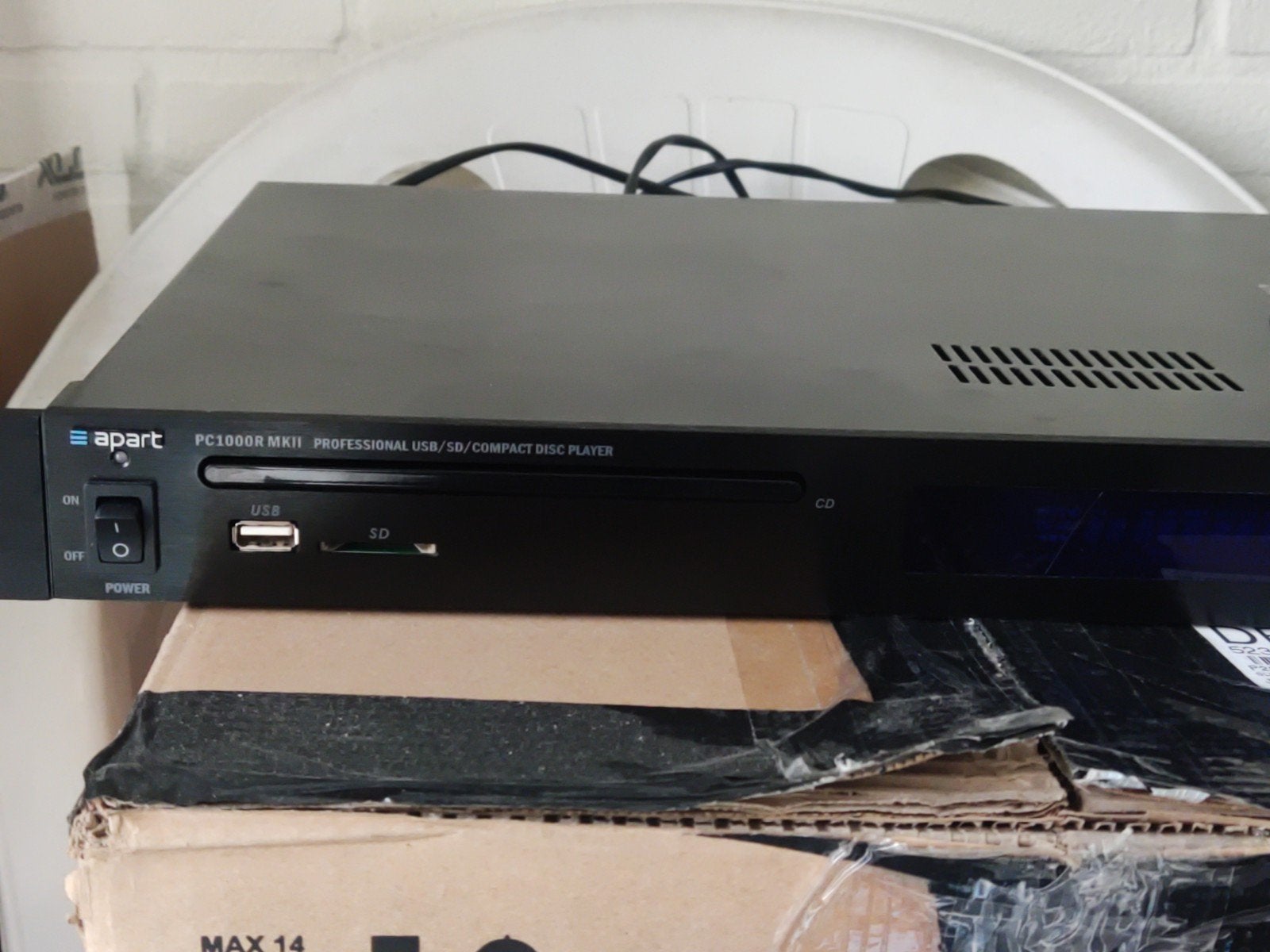 proffesionele cd speler Apart PC 1000RMK||, Audio, Tv en Foto, Ophalen, Gebruikt, Overige merken