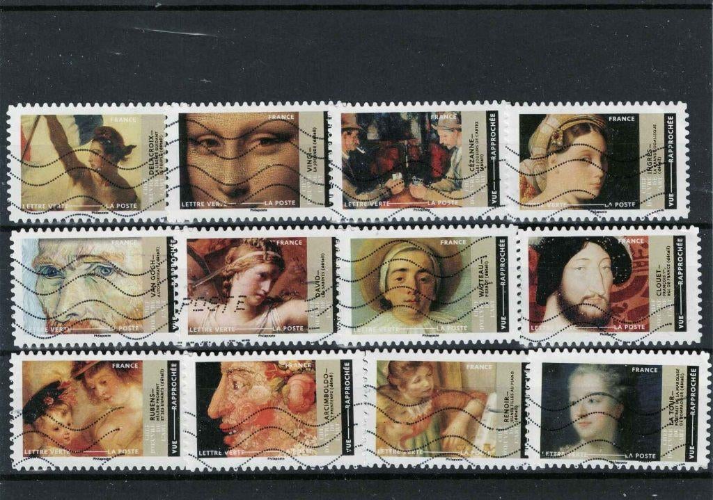 Frankrijk michel 8274-8285, Ophalen of Verzenden, Gestempeld