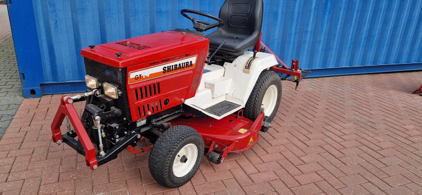 Shibaura GT14  Hydrostaat DIESEL!! 3 cilinders., Ophalen, Gebruikt, Mulchfunctie, Shibaura