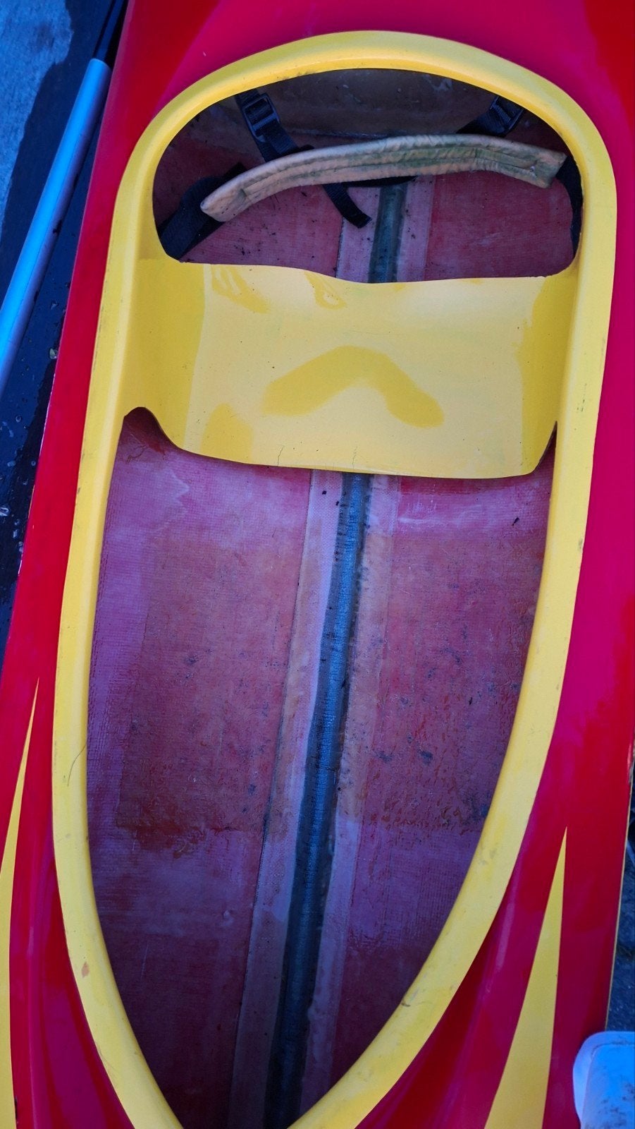 Brandaris de Luxe Kajak 490cm met peddel, Watersport en Boten, Ophalen, Gebruikt, 1-persoons