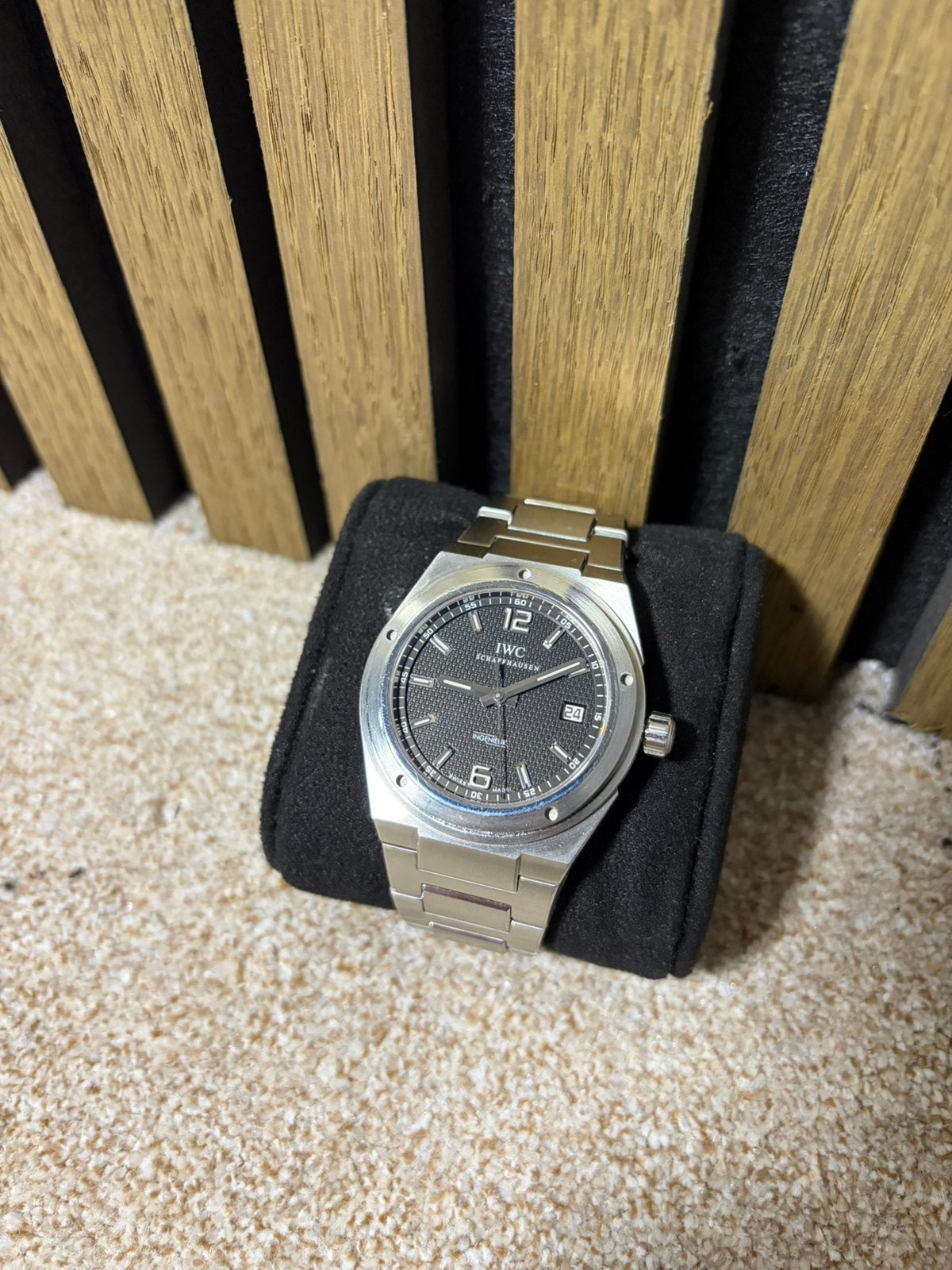 IWC Ingenieur Automatic IW322701, Ophalen of Verzenden, Zo goed als nieuw, Staal, Overige merken