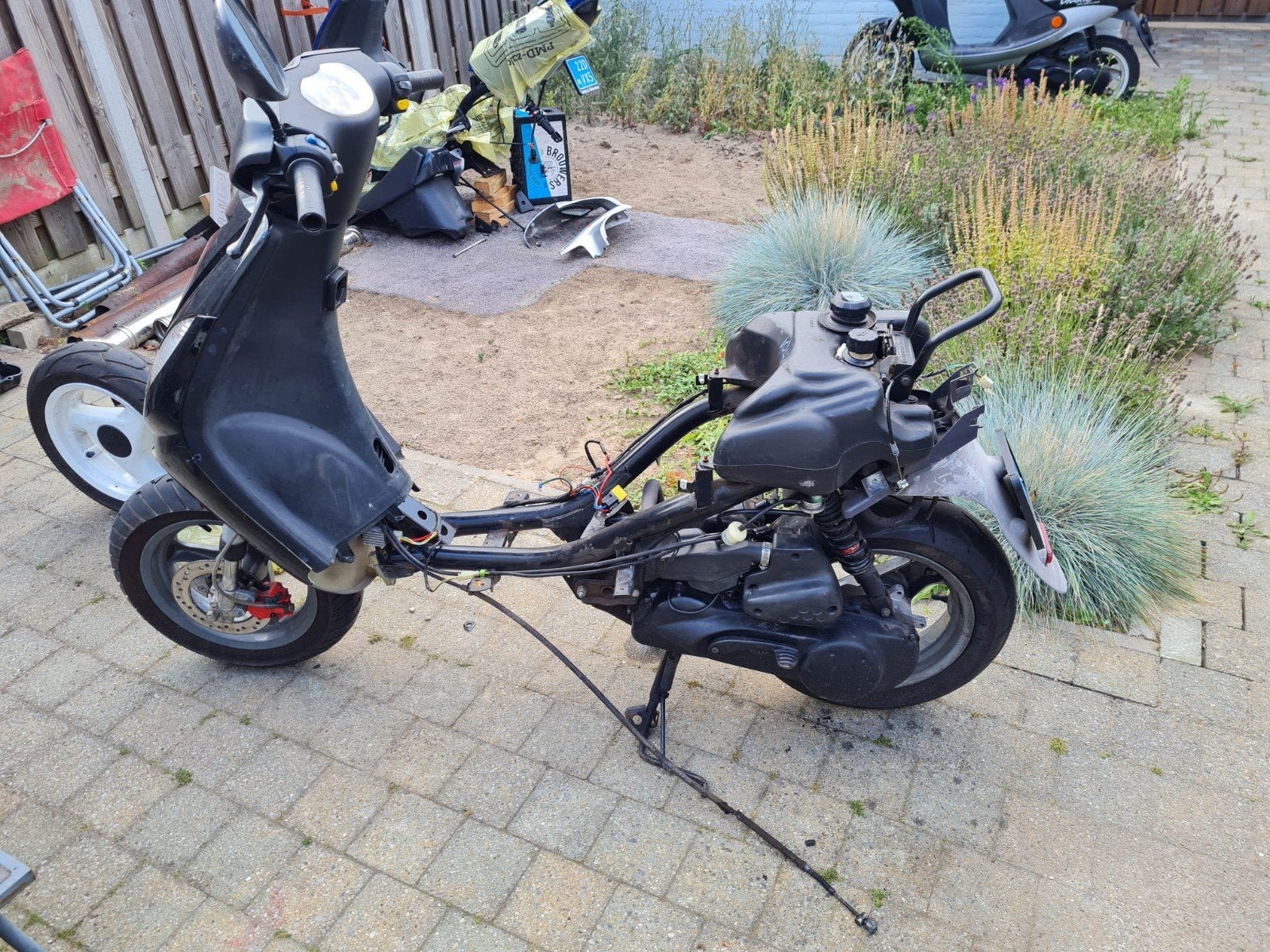 Vivacity frame met blauw kenteken 2005 IDEAAL VOOR WOK, Ophalen, Gebruikt, Frame, Peugeot
