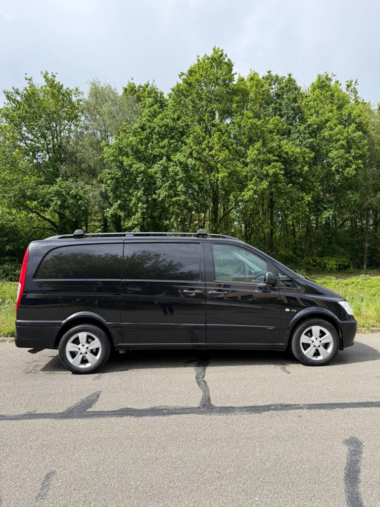 Mercedes-Benz Vito 2012, Auto's, Automaat, Euro 5, Achterwielaandrijving, Zwart