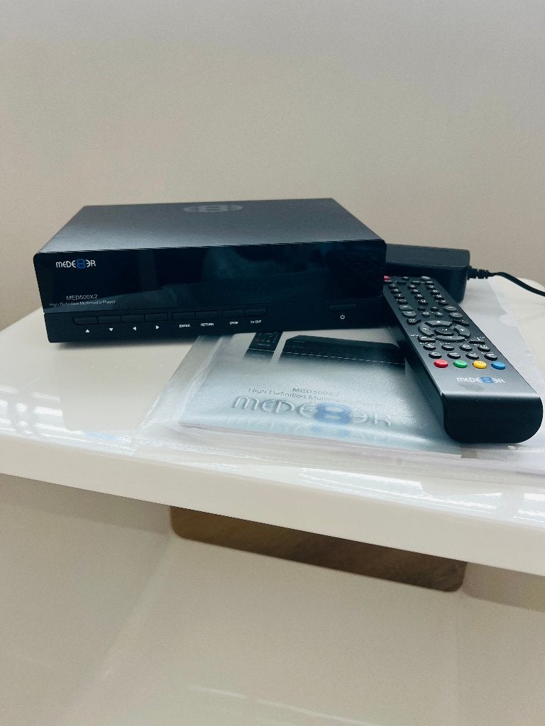 MEDE8ER MED500X2 HD Multimedia Player – Topstaat, Ophalen, Gebruikt, HDMI, 500 tot 1500 GB