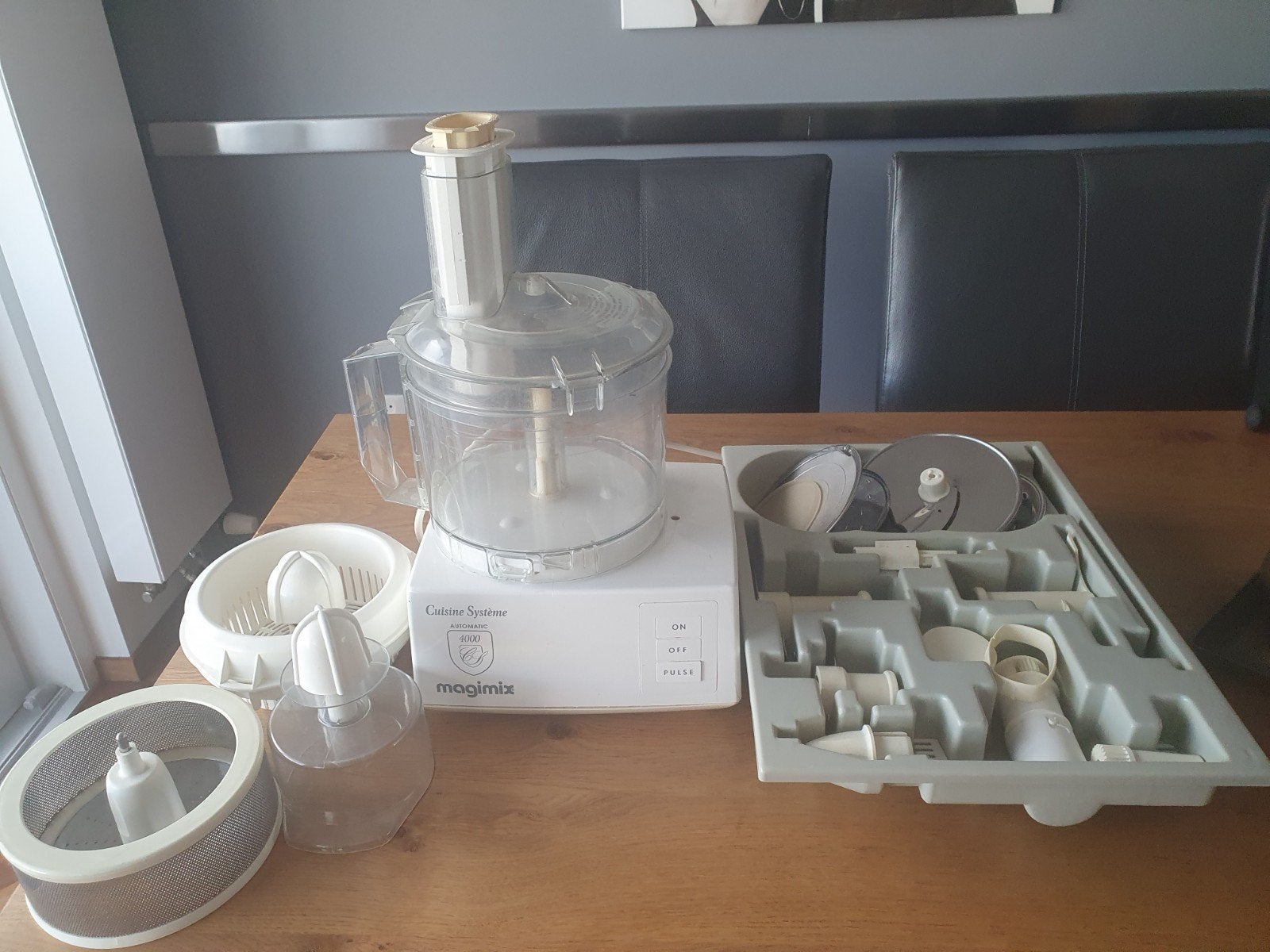 keukenmachine, 3 tot 4 liter, Ophalen, Gebruikt, Vaatwasserbestendig