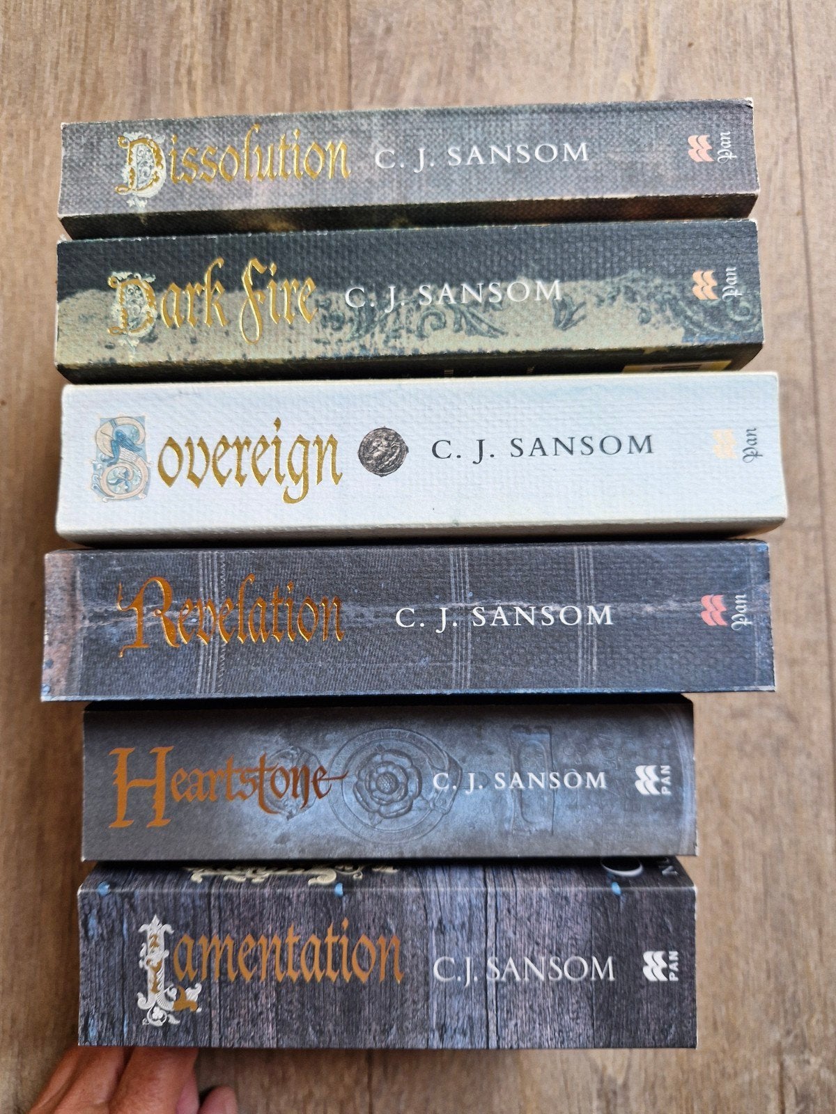 C.J. Sansom, Shardlake series, Bestselling, Ophalen