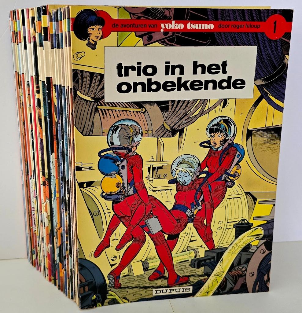 Yoko Tsuno 1 t/m 25 – Eerste druk – Complete set!!, Complete serie of reeks, Ophalen of Verzenden, Nieuw, Roger Leloup