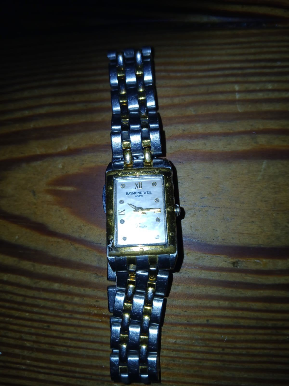 Raymond Weil Tango Vintage Dameshorloge., Gebruikt, Polshorloge, Overige materialen, Ophalen