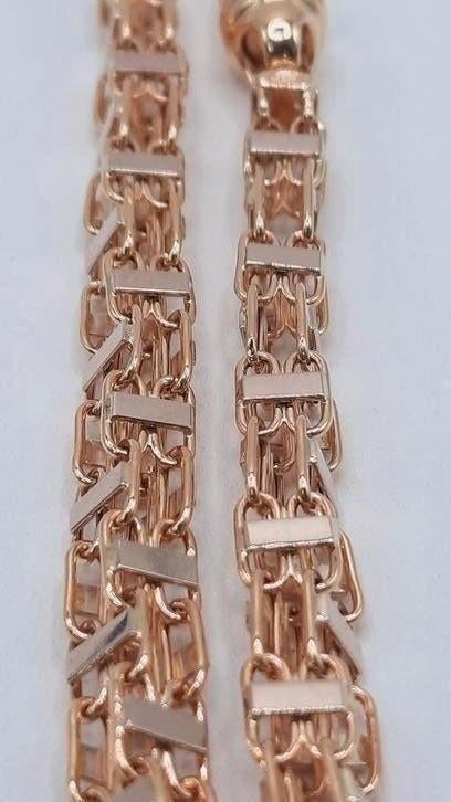 gouden Magnum ketting 14kt, Www.bredajuwelier.nl, Nieuw, Ophalen of Verzenden, Www.bredajuwelier.nl