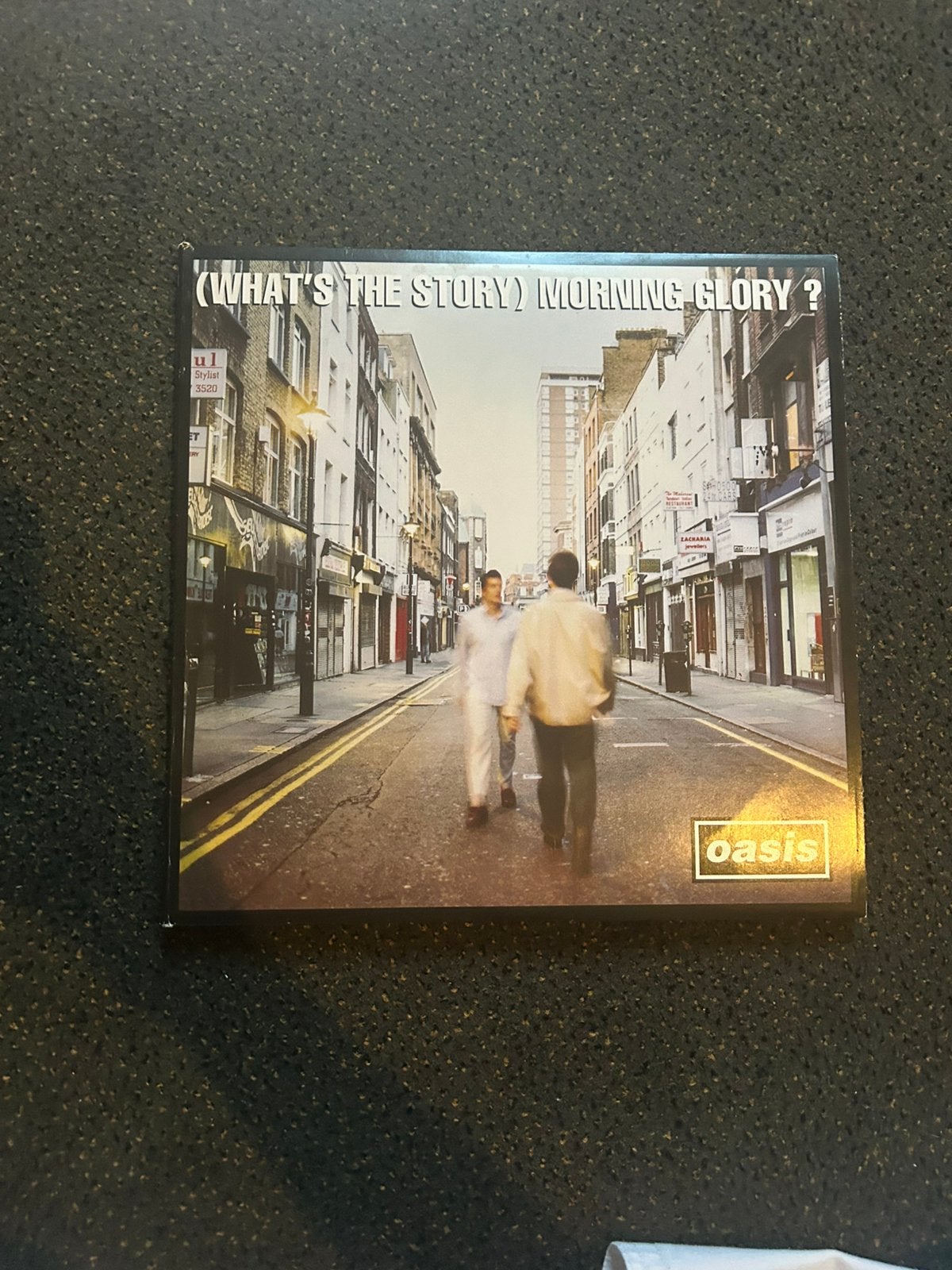 Oasis What's The Story (Morning Glory?) lp-vinyl, Ophalen of Verzenden, Gebruikt, 12 inch, Poprock