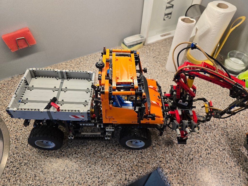 Lego technic unimog u400, Gebruikt, Lego, Overige typen, Ophalen of Verzenden