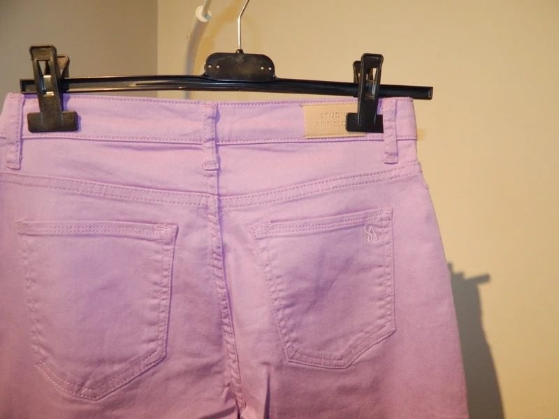 Studio Anneloes nieuwe broek paars bootcute fit xs/s, Studio Anneloes, Verzenden, Paars, Nieuw