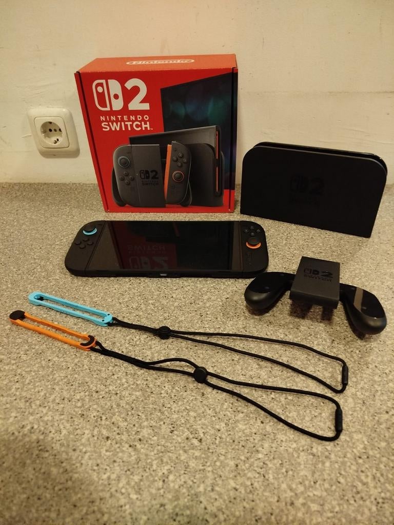 Nintendo Switch 2 in perfecte staat met doos en bon, Ophalen of Verzenden, Zo goed als nieuw