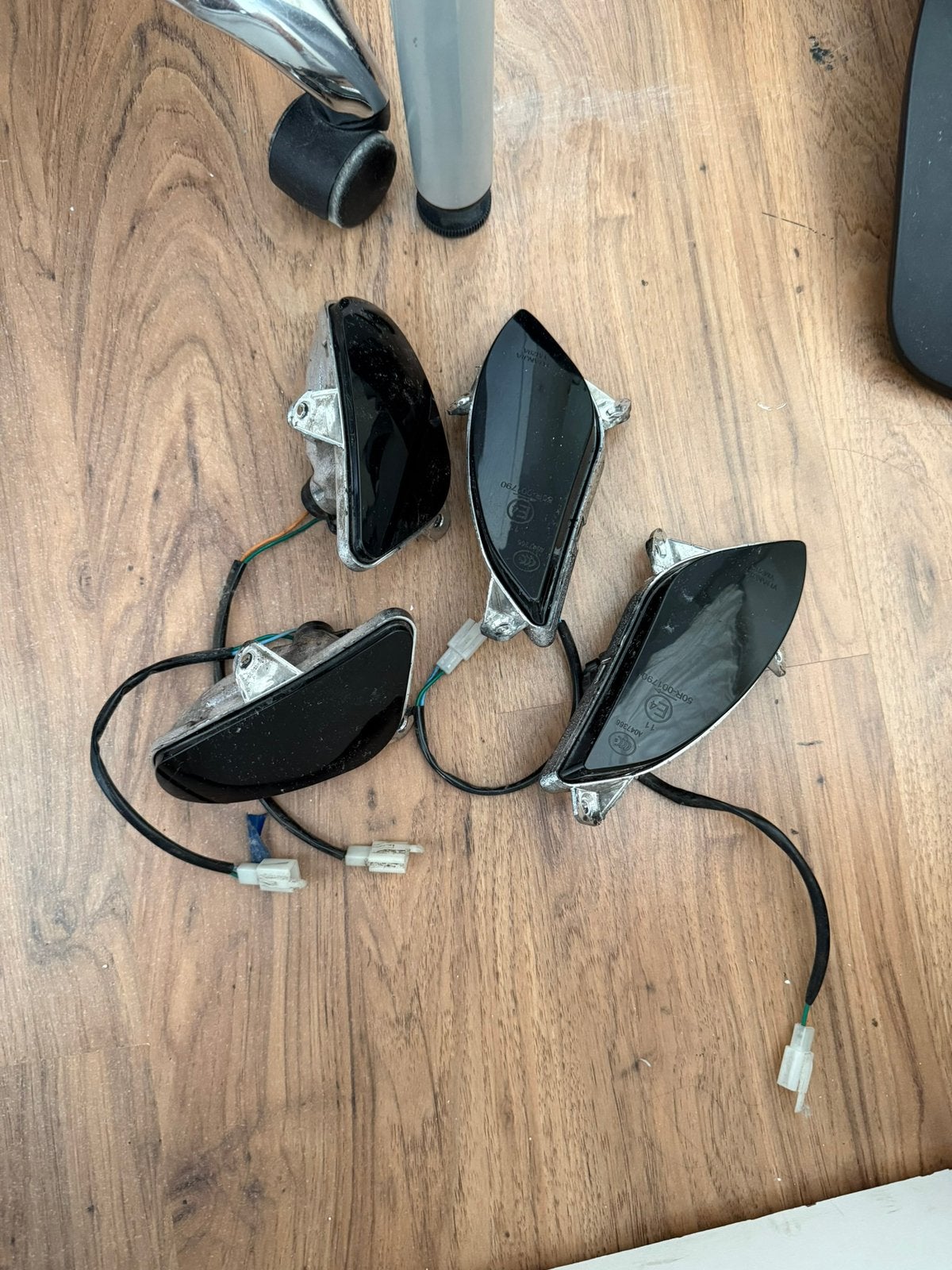 Agm vx50 knipperlicht set zwart, Ophalen, Overige typen, Overige merken