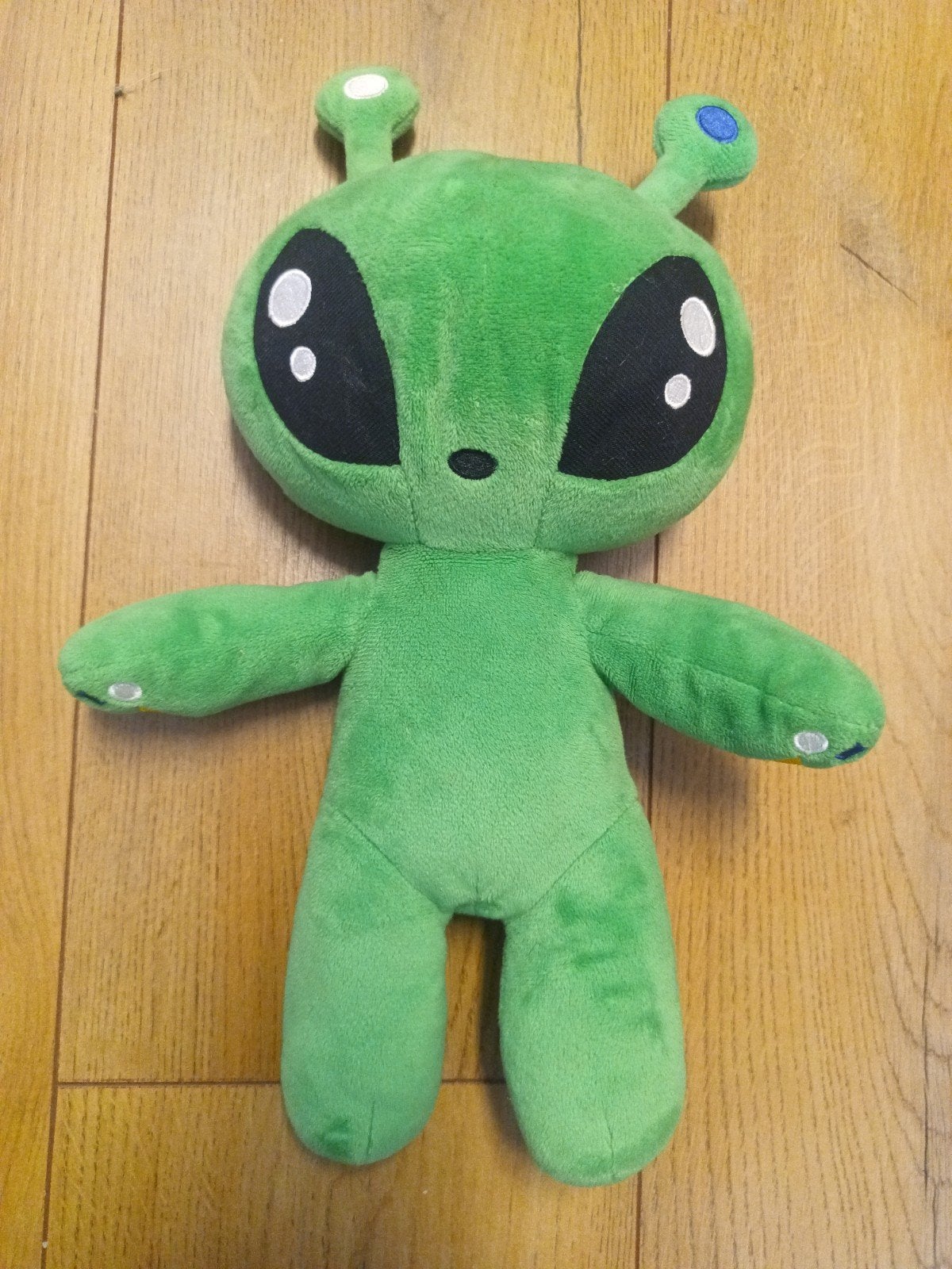 ikea AFTONSPARV Alien knuffel, Groen, Overige typen, Ophalen of Verzenden, Zo goed als nieuw