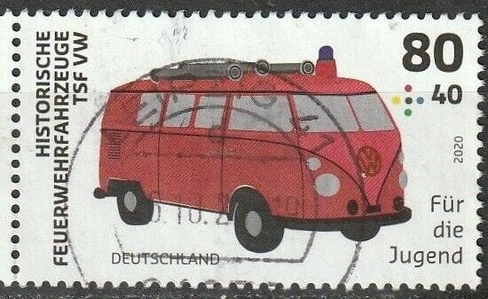 2020 zegel 3557 gestemepld 15-10 brandweer, Ophalen of Verzenden, 1990 tot heden, Gestempeld