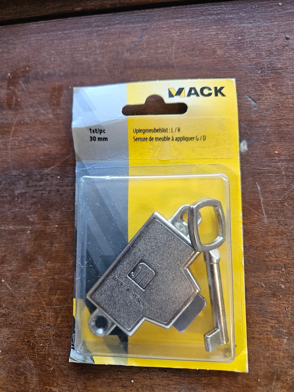 MACK Oplegmeubelslot 30 mm stuks 12- Nieuw in verpakking, Nieuw, Ophalen of Verzenden, Slot, Onbekend