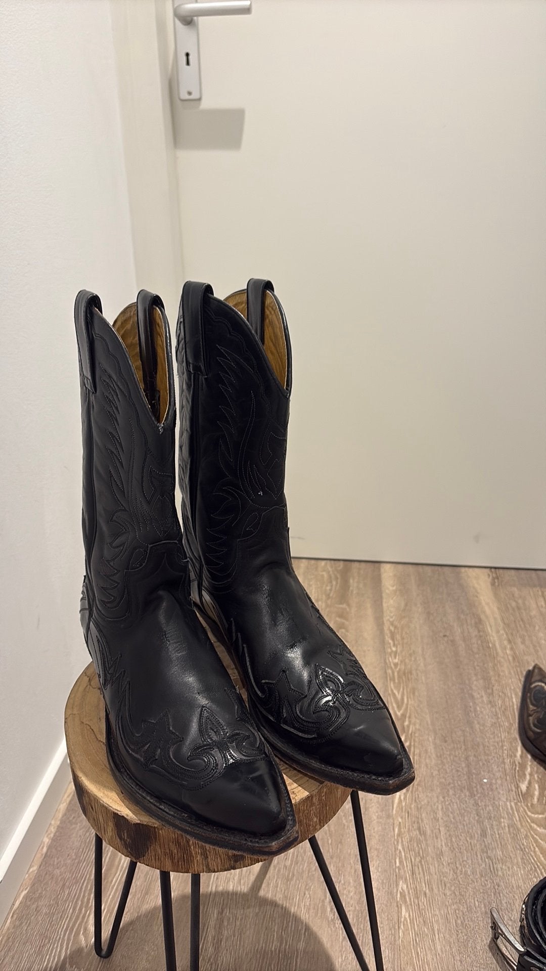 Sendra boots cowboyslaarzen mt 45 zwart incl verzenden, Verzenden, Zwart, Boots, Gedragen