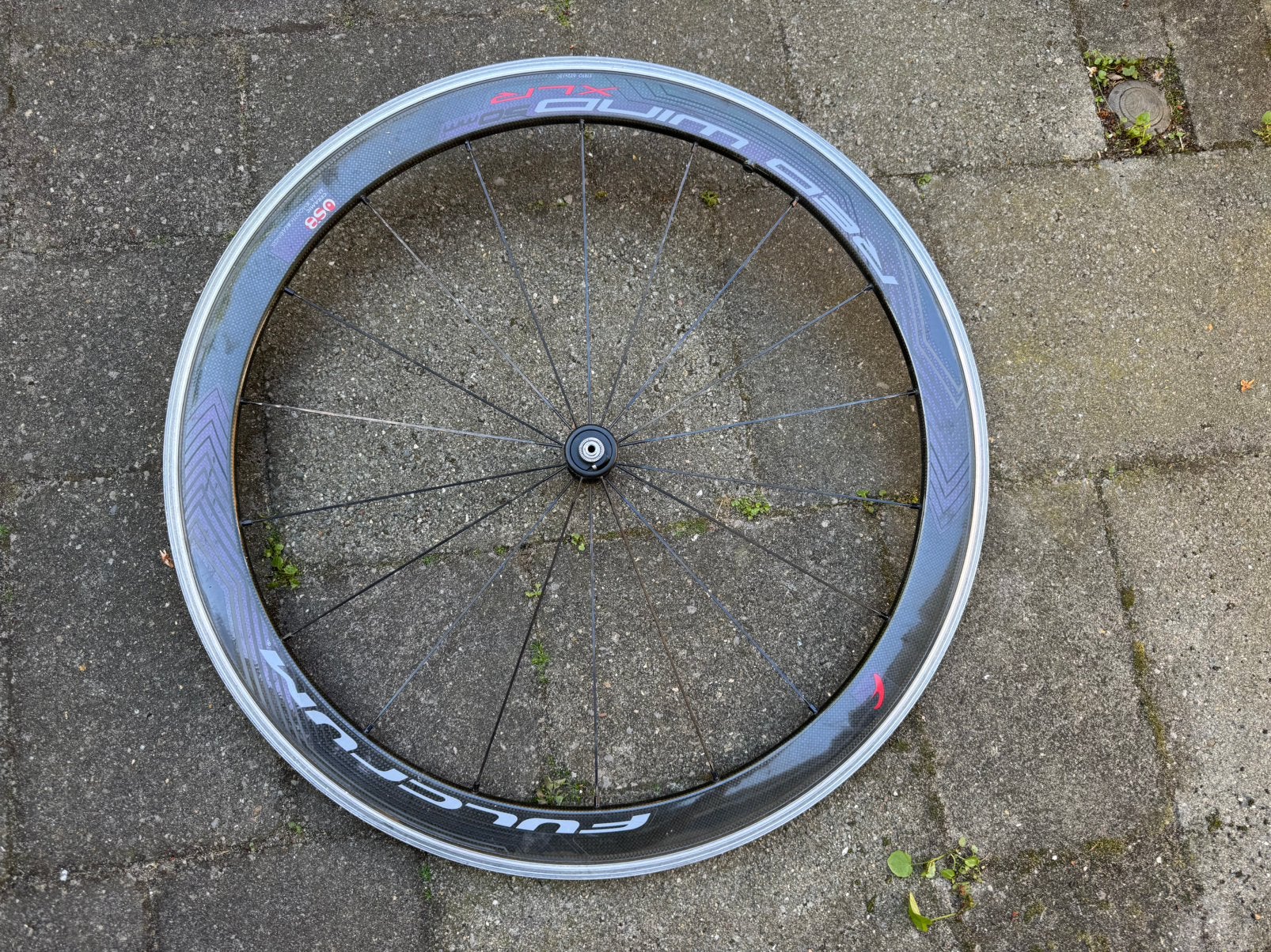 Fulcrum wind xlr front wheel, Gebruikt, Racefiets, Carbon, Ophalen