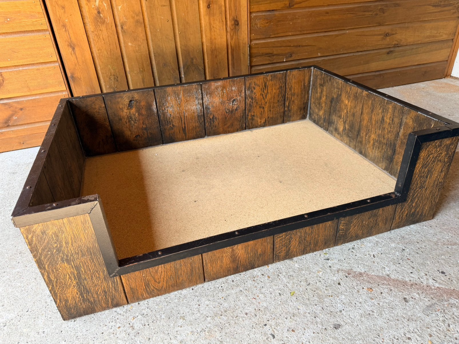 Hondenmand Eikenhout 100x70cm, Dieren en Toebehoren, Hondenmanden, Gebruikt, Overige, Ophalen