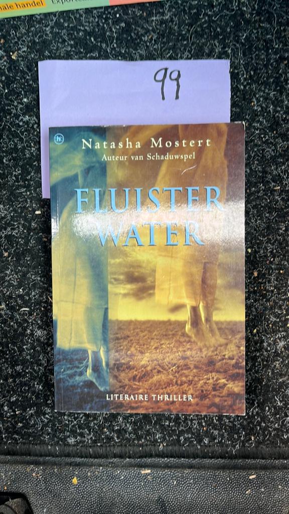 Fluisterwater - Natasha Mostert (Literaire Thriller), Boeken, Ophalen of Verzenden, Zo goed als nieuw, Europa overig