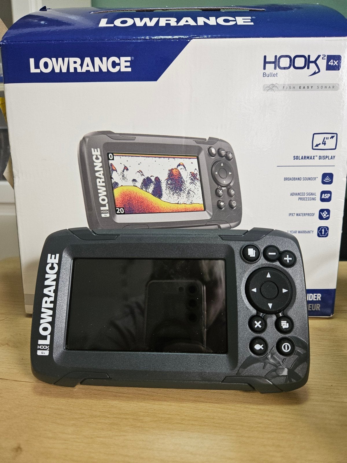 Lowrance HOOK2 4x Bullet Fishfinder, Watersport en Boten, Hengelsport | Algemeen, Ophalen of Verzenden, Zo goed als nieuw, Overige typen