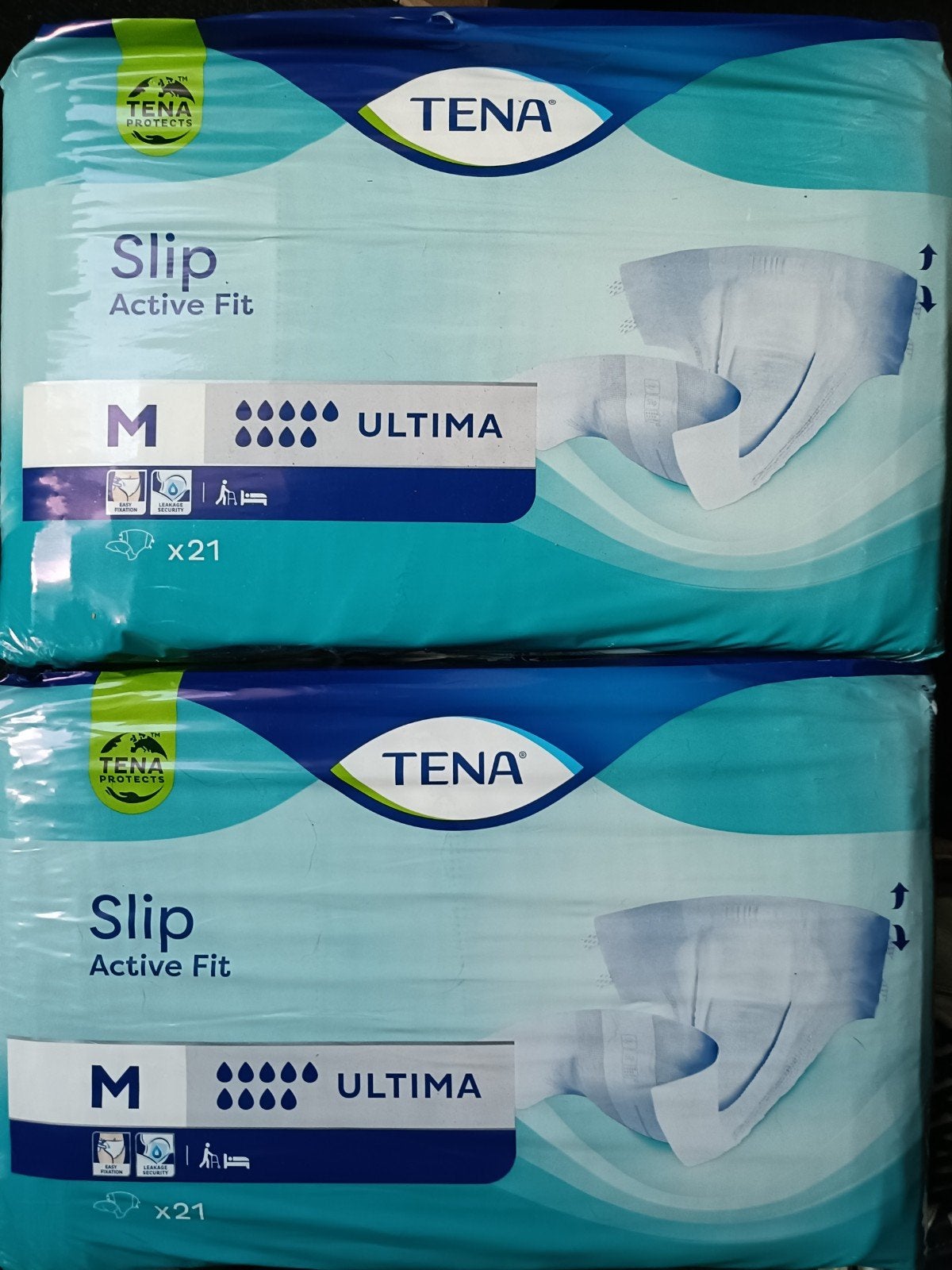 2x Tena Active Fit Ultima Slip Ultima M, Ophalen of Verzenden, Nieuw