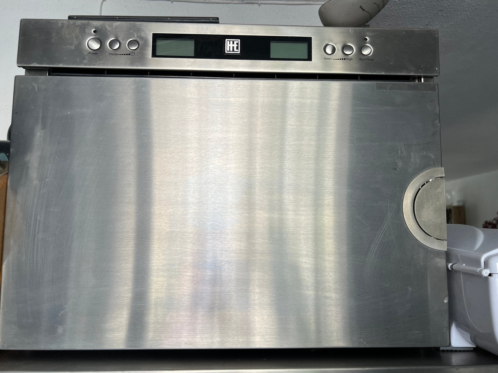 HHE Stoomoven - RVS, 25L, Model ST4HRVS (2005), Witgoed en Apparatuur, Ophalen, Minder dan 45 cm, Stoom, Inbouw