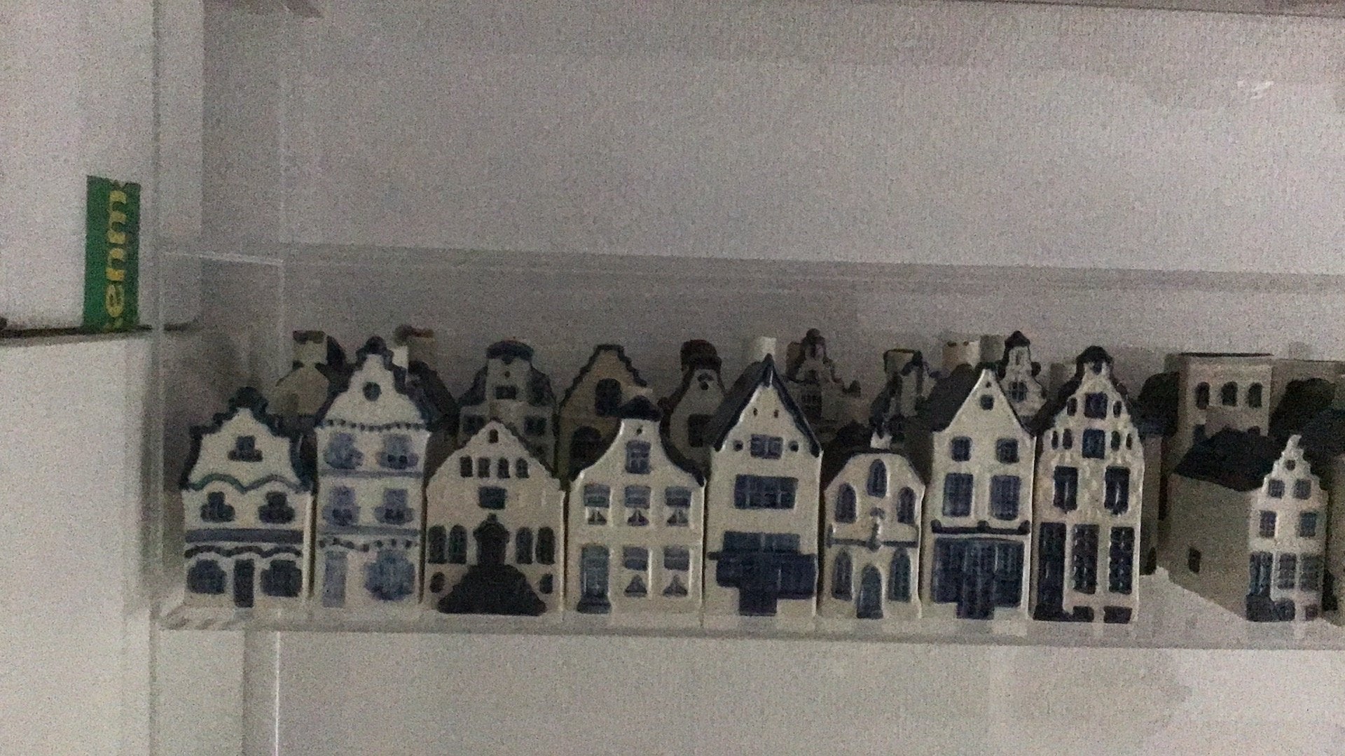 7 oude KLM huisjes in goede staat. Lage Nrs 1-3-4-5-6-7-8-10, Verzamelen, KLM Huisjes, Ophalen, Gebruikt, Paleis of Waag