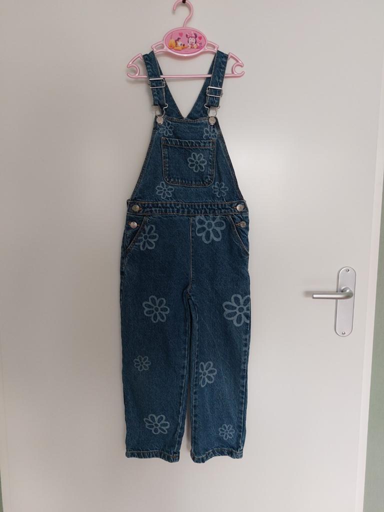 Primark Cares Salopette/ tuinbroek maat 122 z.g.a.n., Broek, Meisje, Primark Cares, Ophalen of Verzenden