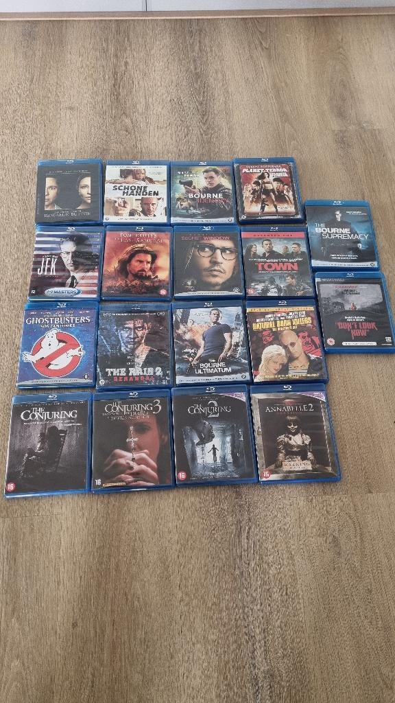 blu-ray collectie, Cd's en Dvd's, Blu-ray, Zo goed als nieuw, Actie, Ophalen of Verzenden