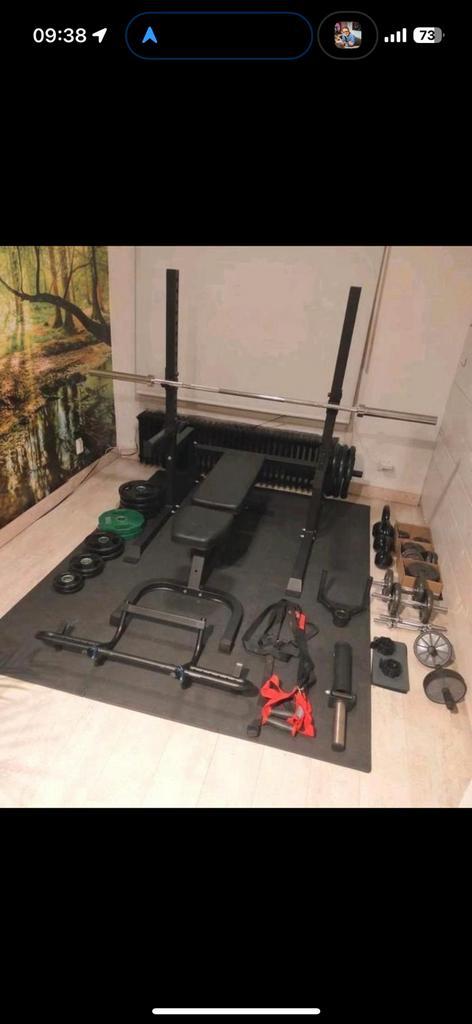 ATX Rack complete homegym fitness, Sport en Fitness, Fitnessapparatuur, Ophalen, Zo goed als nieuw, Krachtstation