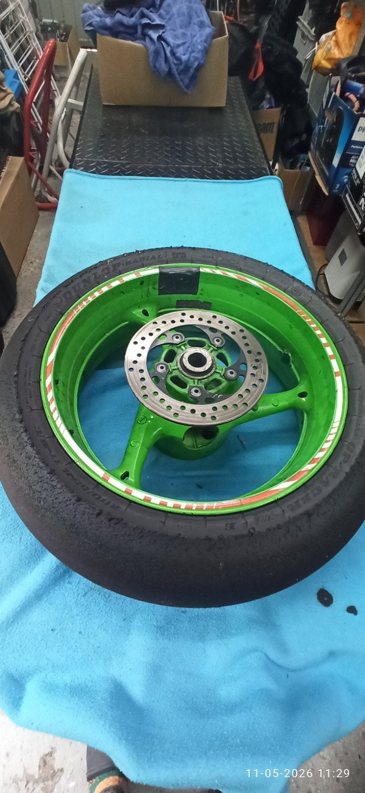 Velg achter GSXR 1000 2009/2016, Ophalen, Gebruikt