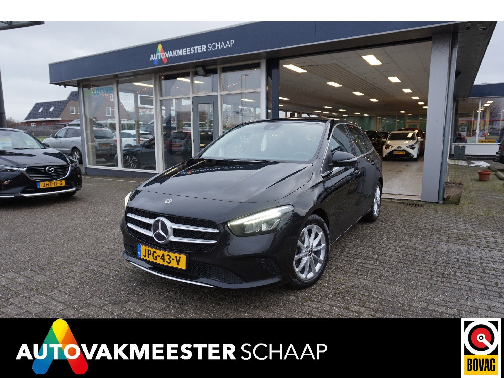 Mercedes-Benz B-Klasse 180 Business Solution AMG ,56dkm Auto, Auto's, 12 maanden, 136 pk, Gebruikt, 4 cilinders