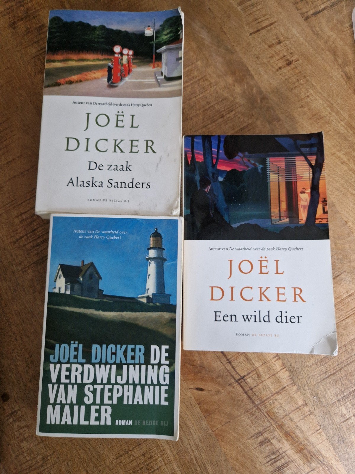 Joel Dicker: Alaska Sanders, Wild Dier, Stephanie Mailer, Boeken, Romans, Gelezen, Nederland, Ophalen of Verzenden