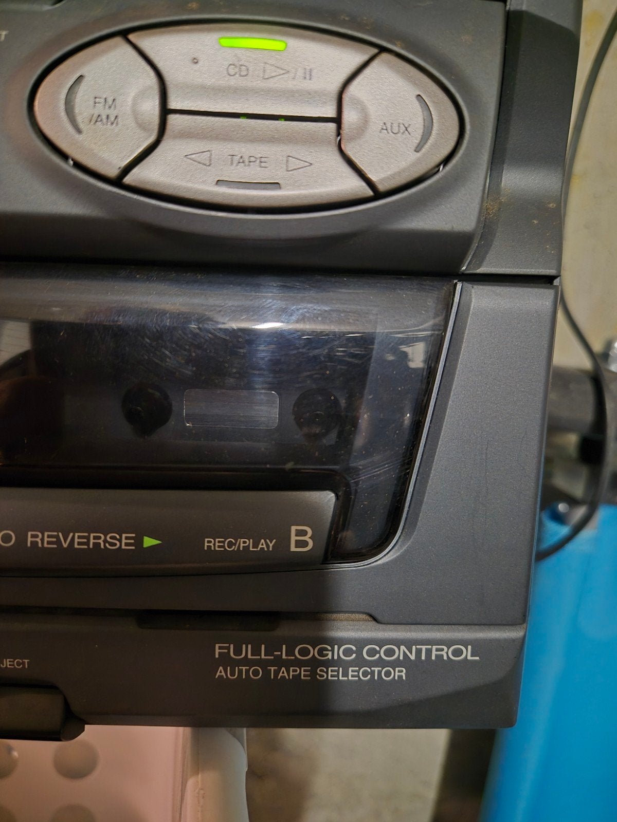 Jvc Cassette/ CD RADIO SET, Ophalen of Verzenden, Zo goed als nieuw, Overige typen, Met cd-speler