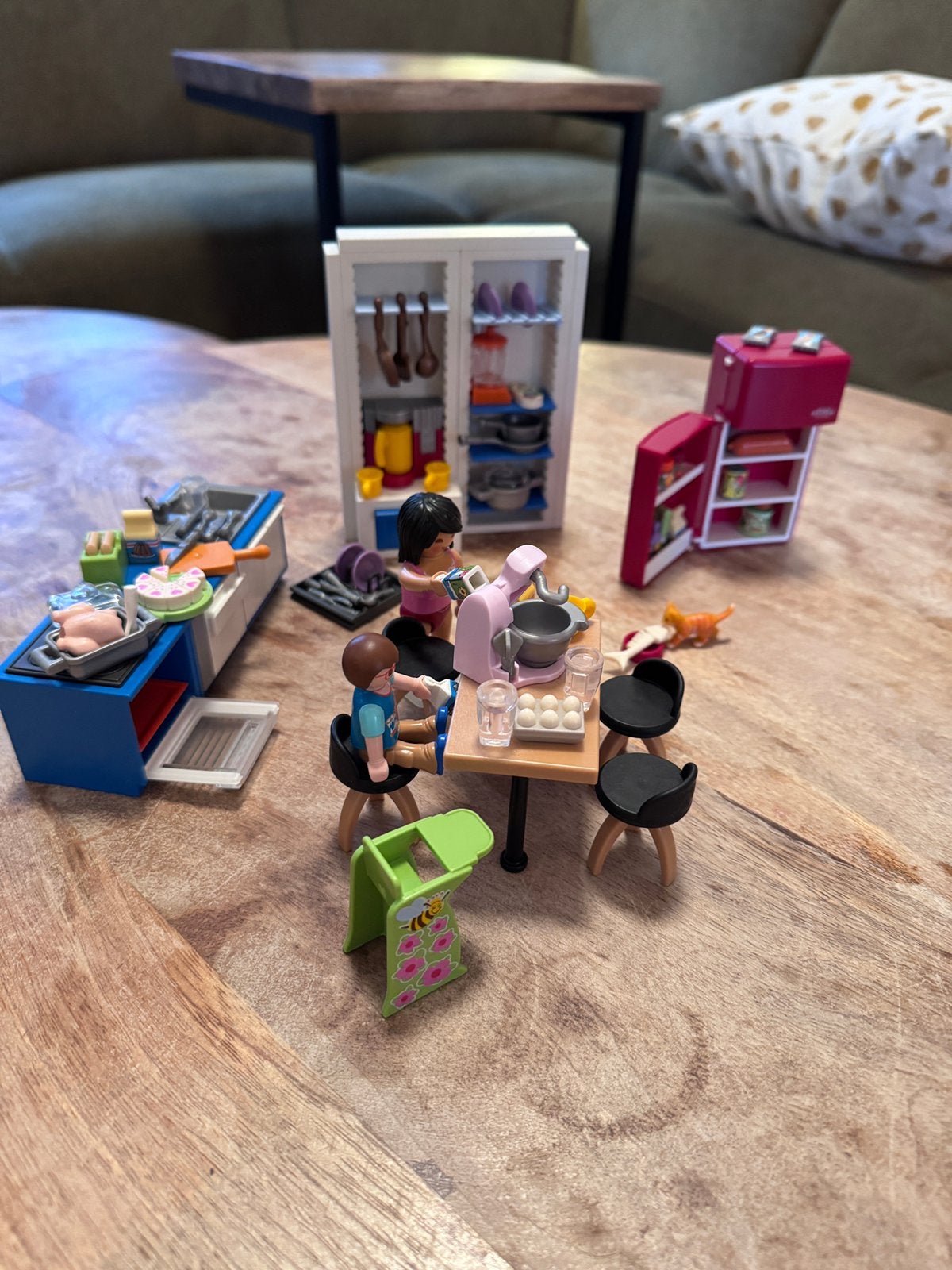 Playmobil Dollhouse leefkeuken, Complete set, Overige typen, Ophalen of Verzenden, Zo goed als nieuw