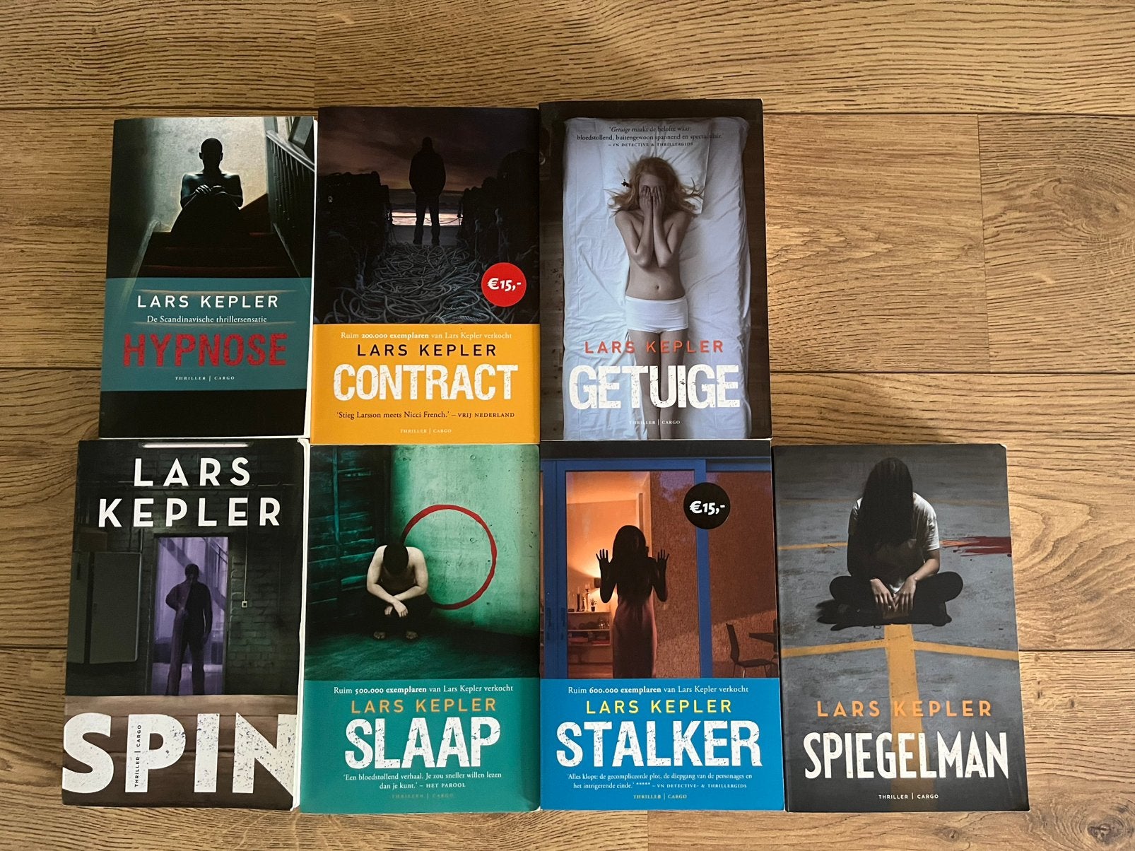Lars Kepler 7x, Boeken, Ophalen of Verzenden, Gelezen