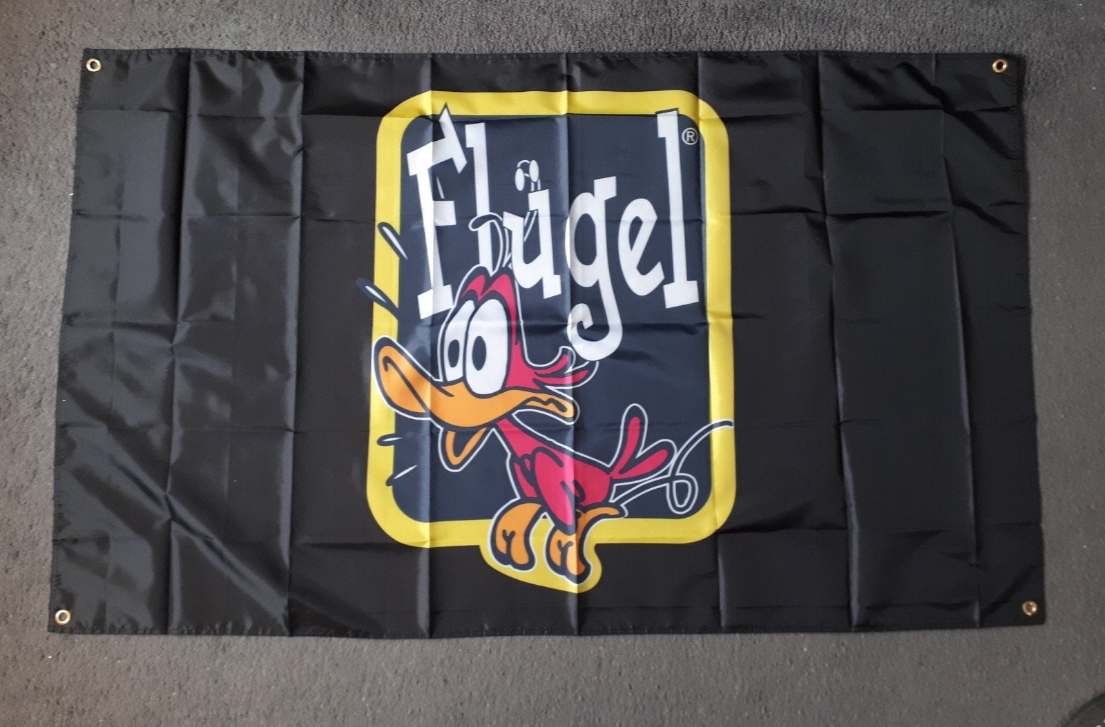 Flugel 90x150 cm Reclame Vlag, Verzamelen, Verzenden, Nieuw, Reclamebord