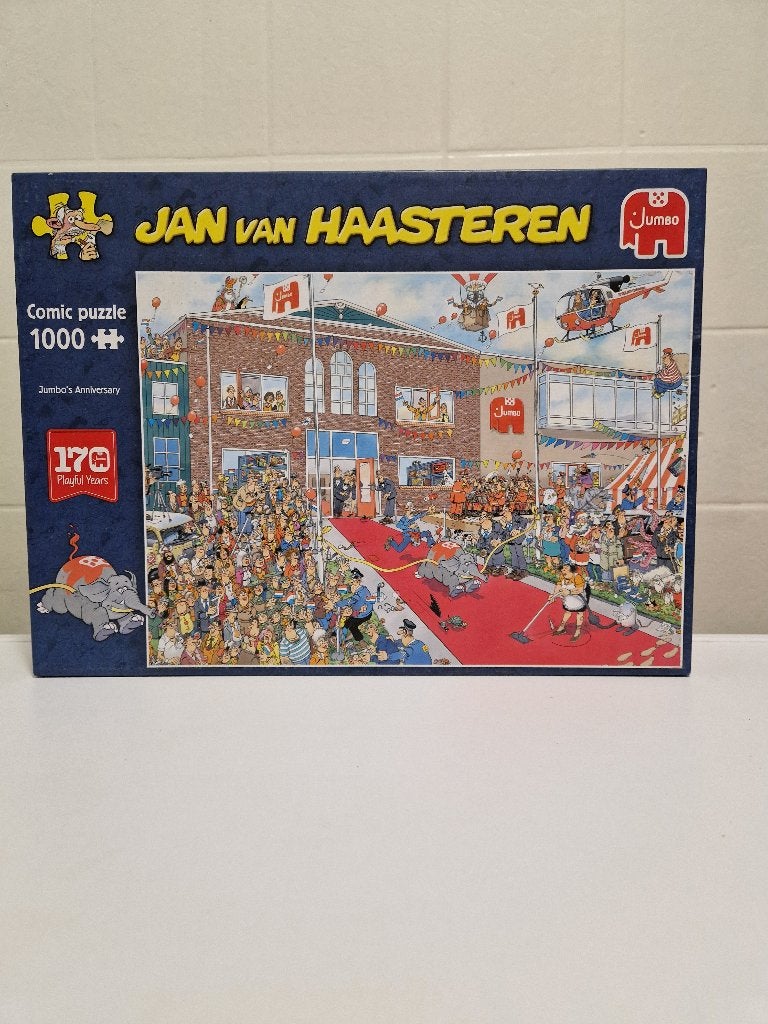 Jan van Haasteren, Ophalen, 500 t/m 1500 stukjes, Zo goed als nieuw, Legpuzzel