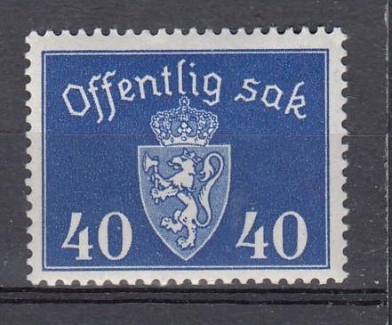 Noorwegen mi. D 57 ong, Postzegels en Munten, Postzegels | Europa | Scandinavië, Verzenden, Noorwegen, Postfris