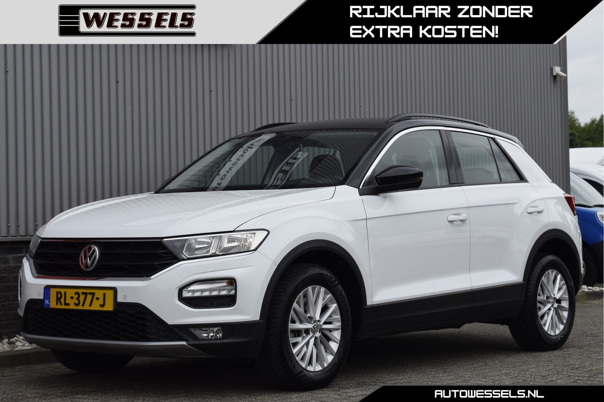 Volkswagen T-Roc 1.0 TSI Style Adaptive cruise, Trekhaak, Na, Auto's, Volkswagen, Voorwielaandrijving, Stof, Gebruikt, Euro 6