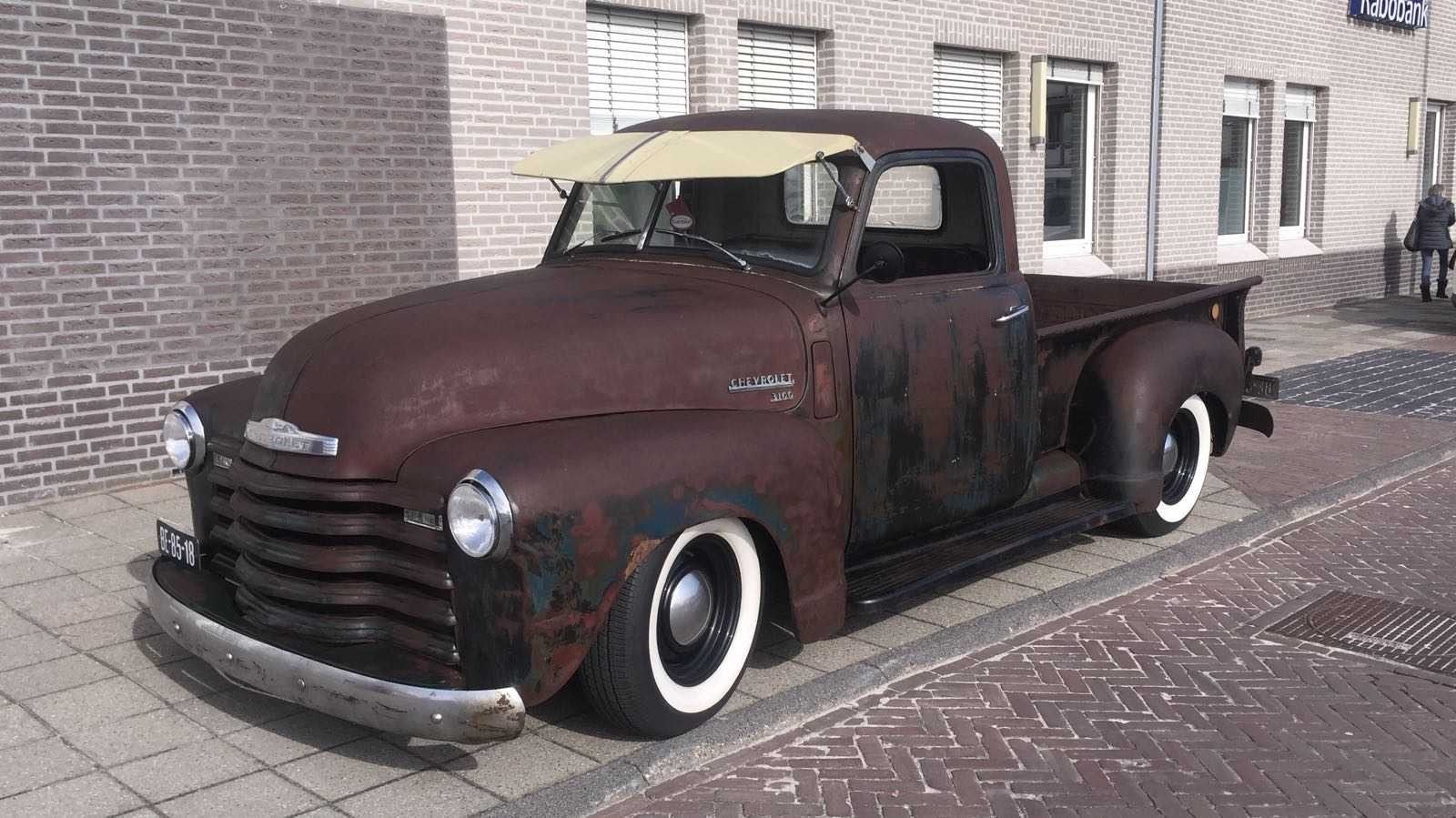 Chevrolet 3100 ratrod 1949 patina, Auto's, Automaat, 4293 cc, 8 cilinders, Overige kleuren