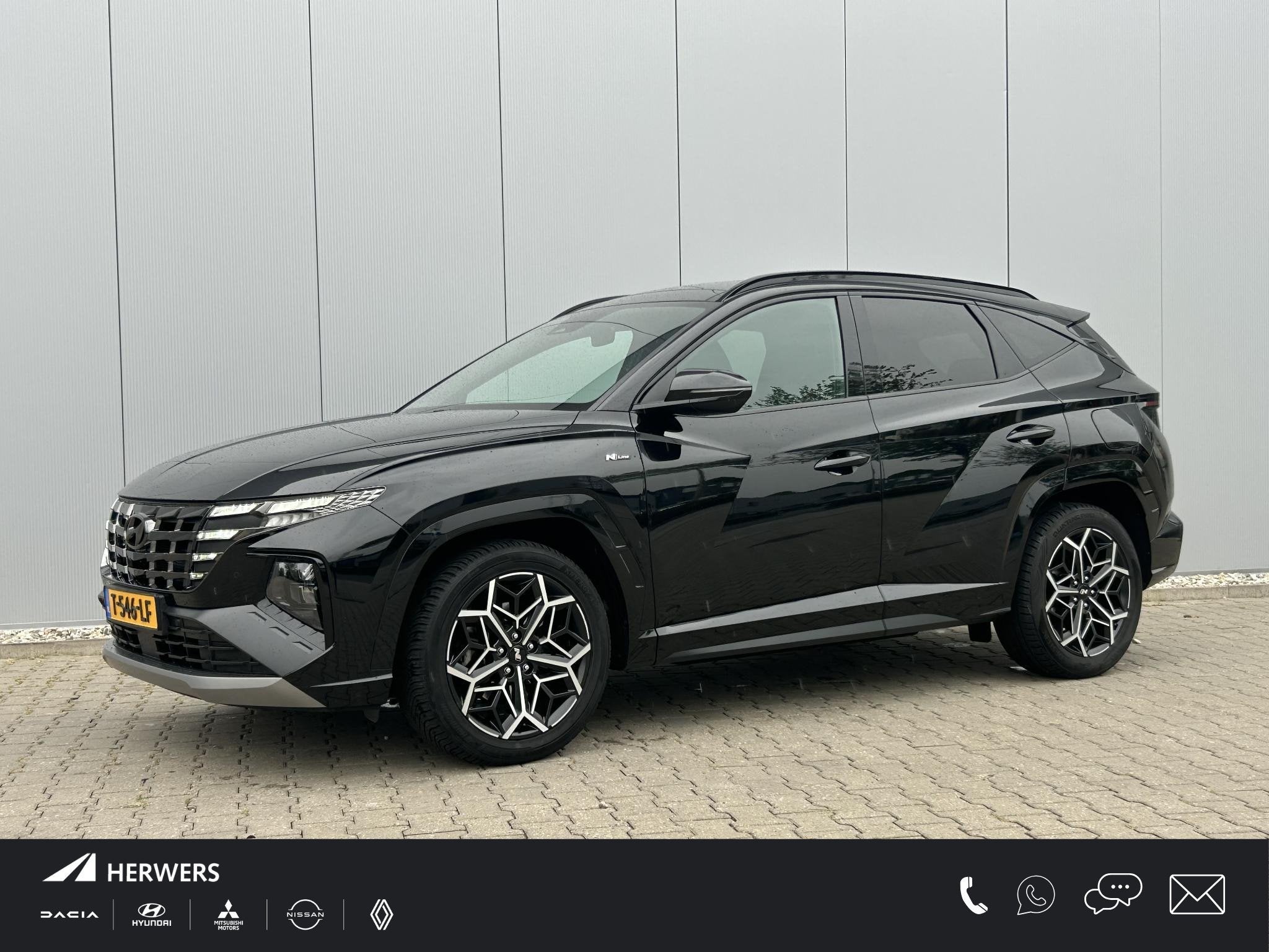 Hyundai Tucson 1.6 T-GDI HEV N Line Edition Sky / Trekhaak A, Gebruikt, Euro 6, 4 cilinders, 1650 kg