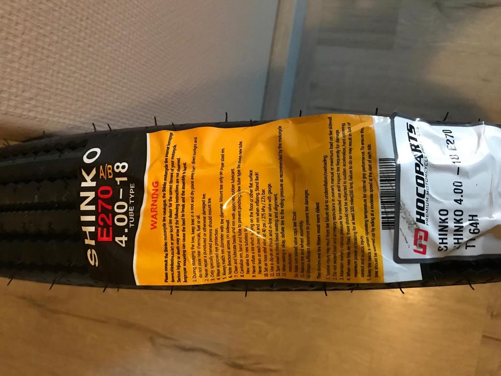 Shinko motorbanden, Ophalen of Verzenden, Nieuw