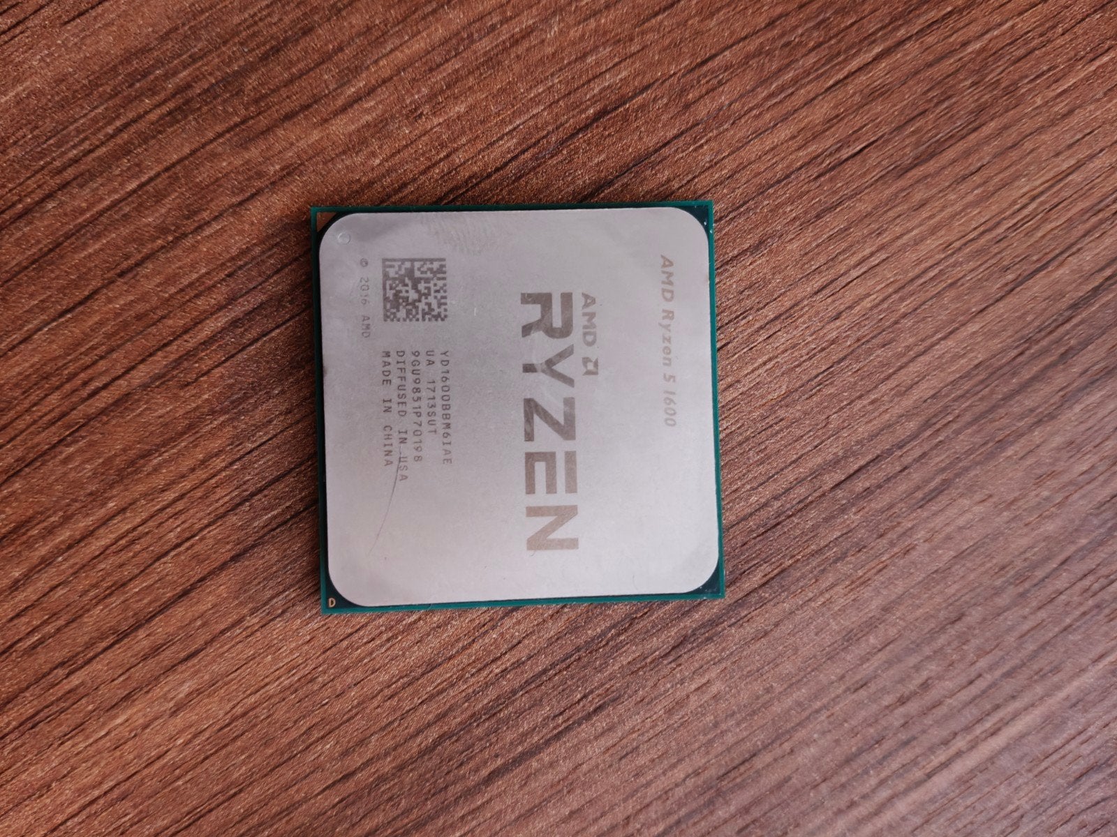 AMD Ryzen 5 1600 Processor met standaard koeler, Computers en Software, 6-core, Gebruikt, Ophalen of Verzenden, AM4