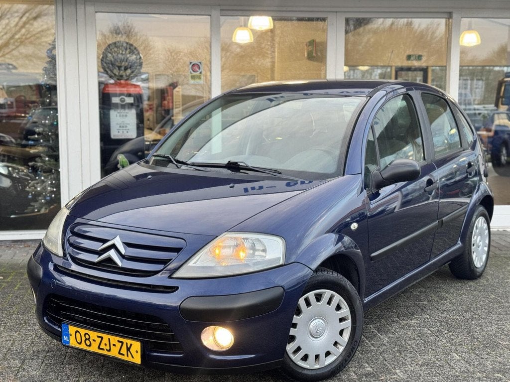 Citroen C3 1.4i 75pk,Ligne Prestige,Elek pakket,cpv,trekhaak, Auto's, Citroën, Voorwielaandrijving, Zwart, 4 cilinders, CNG (Aardgas)