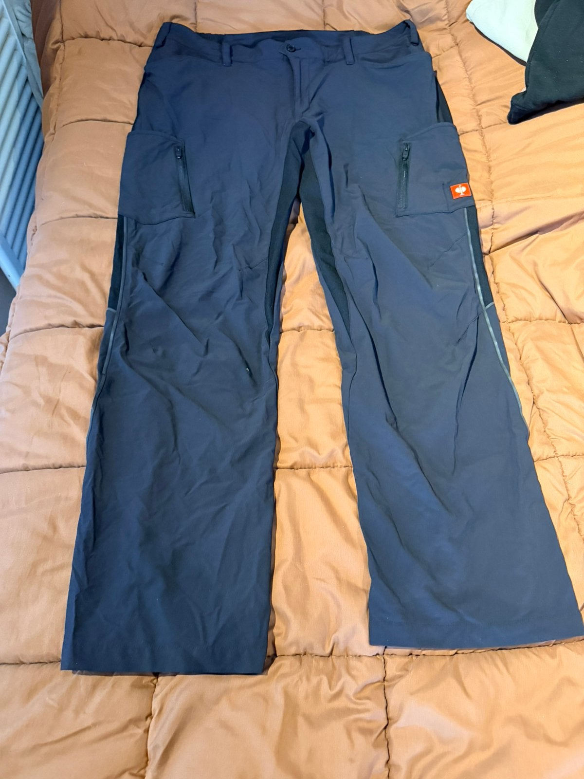Engelbert Strauss werkbroek – Maat 62 (4XL) – Donkerblauw, Ophalen of Verzenden, Gedragen, Overige maten, Zwart