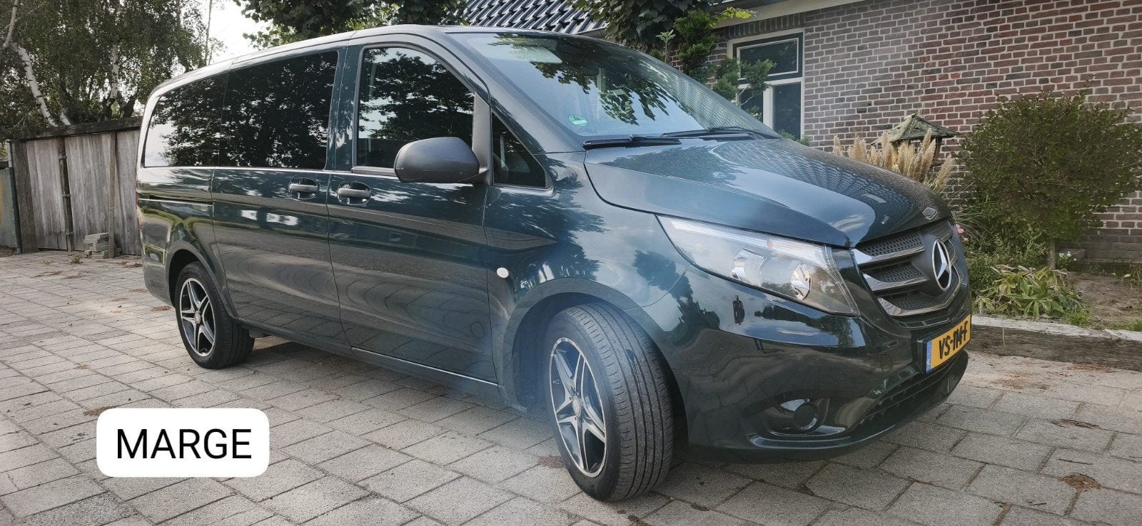 Mercedes Vito 114 CDI DubbeleCabine 5 pers 2015 L2 Automaat, Auto's, Automaat, Euro 5, Zwart, 4 cilinders